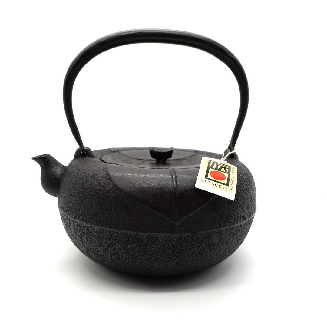 【未使用・タグ付き】南部鉄器 鉄瓶 盛岡産 伝統工芸品 2.3kg［正規品］