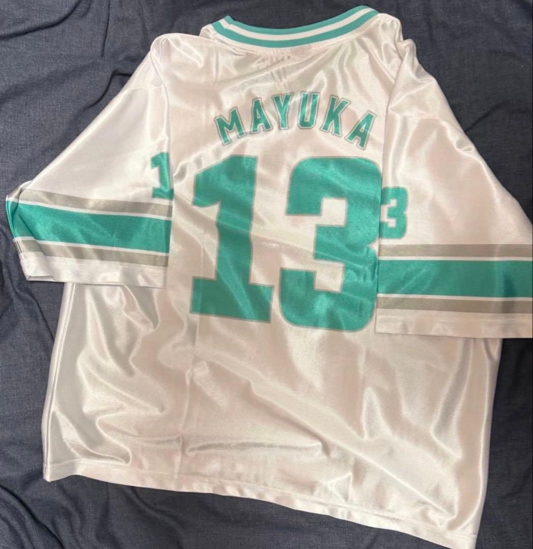 【美品】【即購入可】NiziU マユカ AWAKE ユニフォーム Tシャツ L