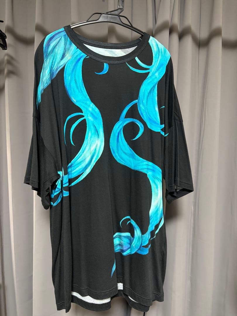 Ground Y グラウンドワイ　初音ミク　Tシャツ　髪の毛