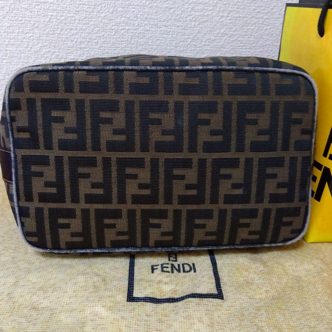 FENDI ハンドバッグ バニティ ズッカ柄