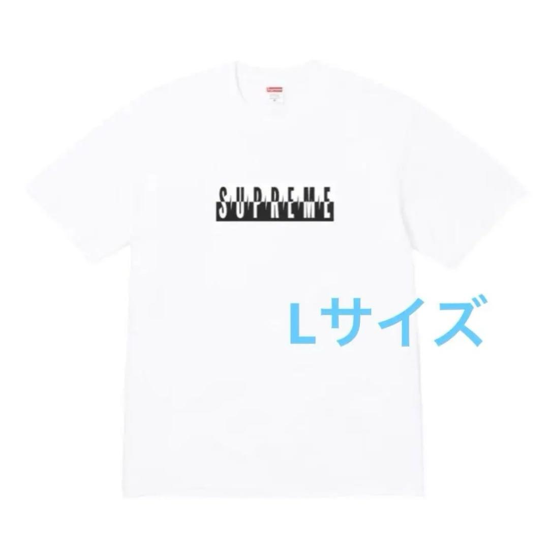 25FW Supreme Split Tee White L スプリット