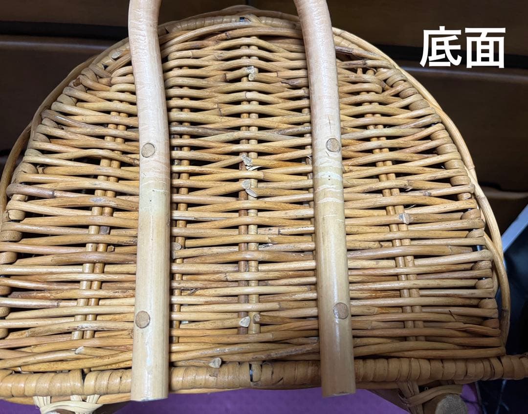 アラログ キャリーカート　ラタン　ショッピング