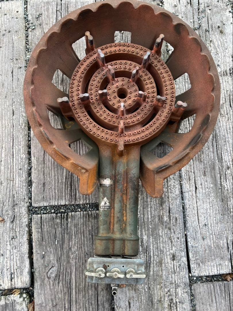 3連バーナーコンロ　タチバナ製作所