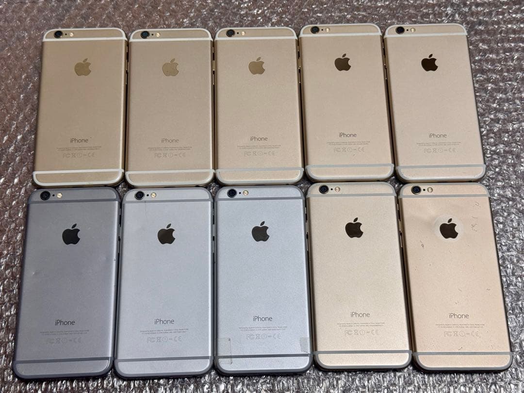 Apple iPhone 6G [セット10台]まとめて アイフォン A1586