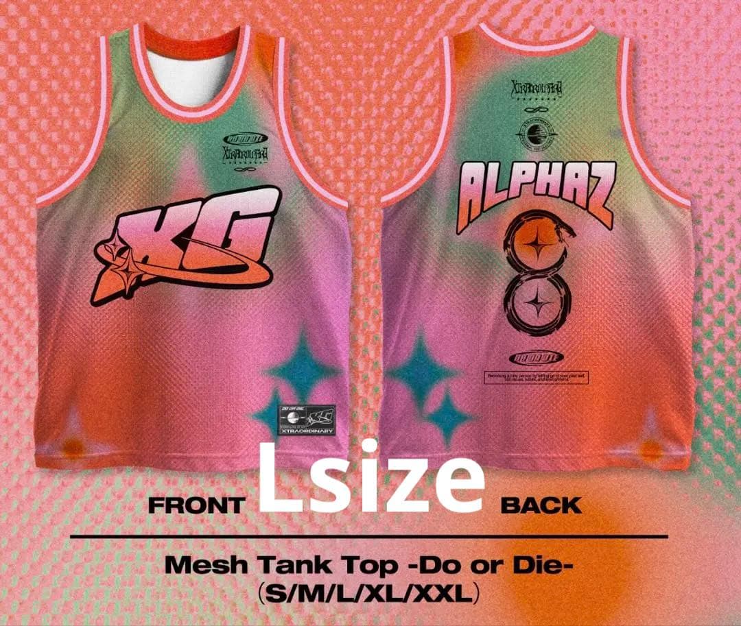 【本日限定値下】XG Mesh Tank Top -Do or Die- L