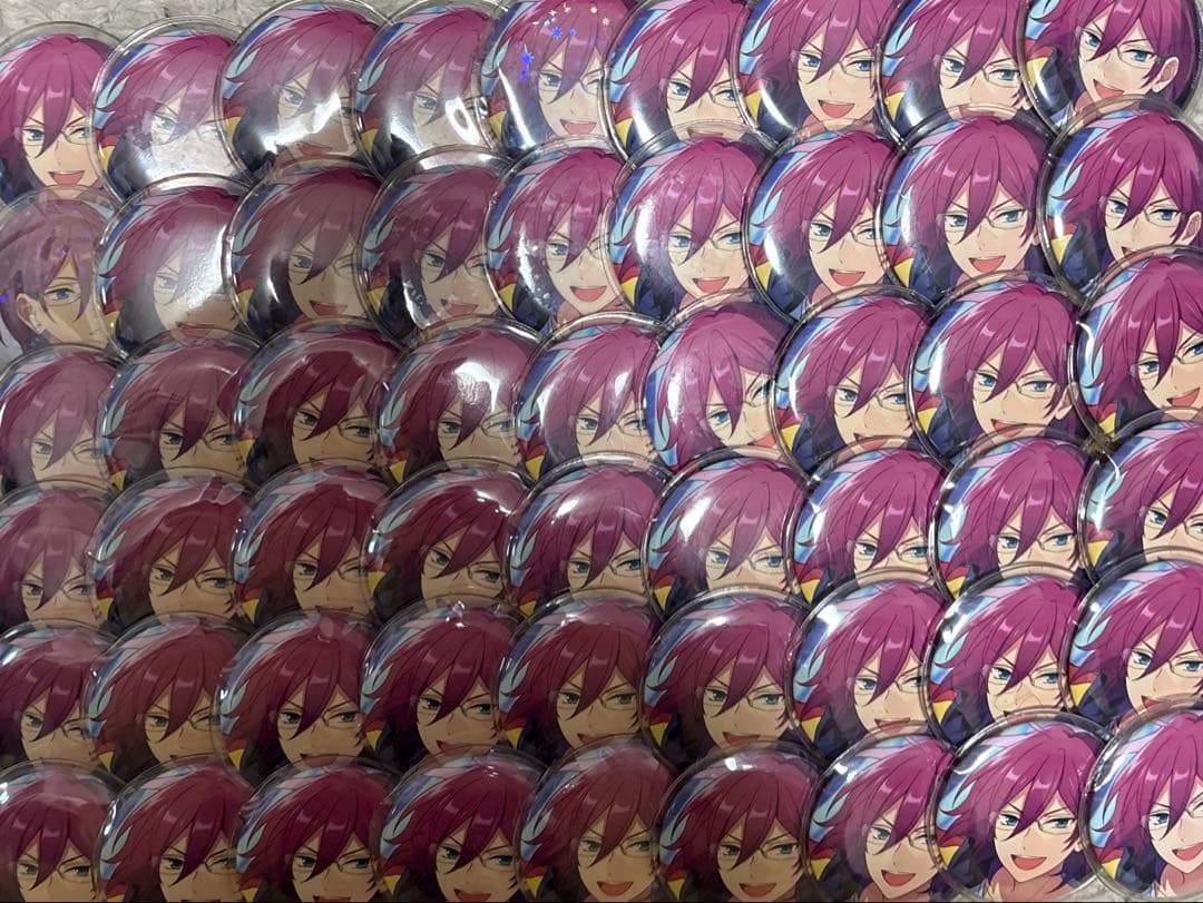 七種茨 缶バッジ 54個