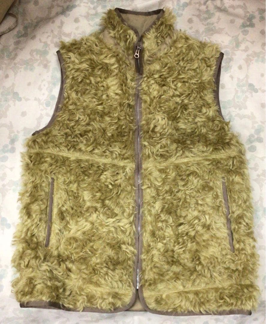 処分！シュタイフ アダムエロペ メンズ ボアベスト Mサイズ USED 限定