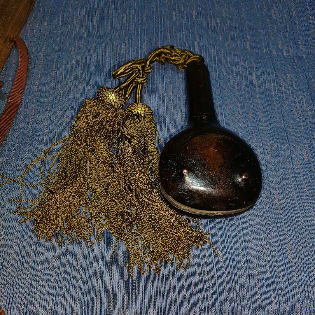 古銅写 鬼面鈴 共箱付属