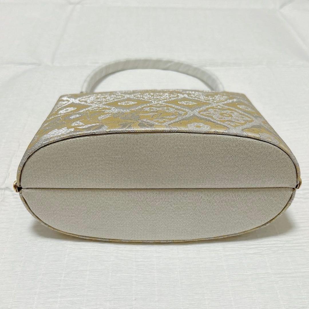 神田胡蝶　和装バッグ　草履　セット　フォーマル　金銀　礼装　未使用品