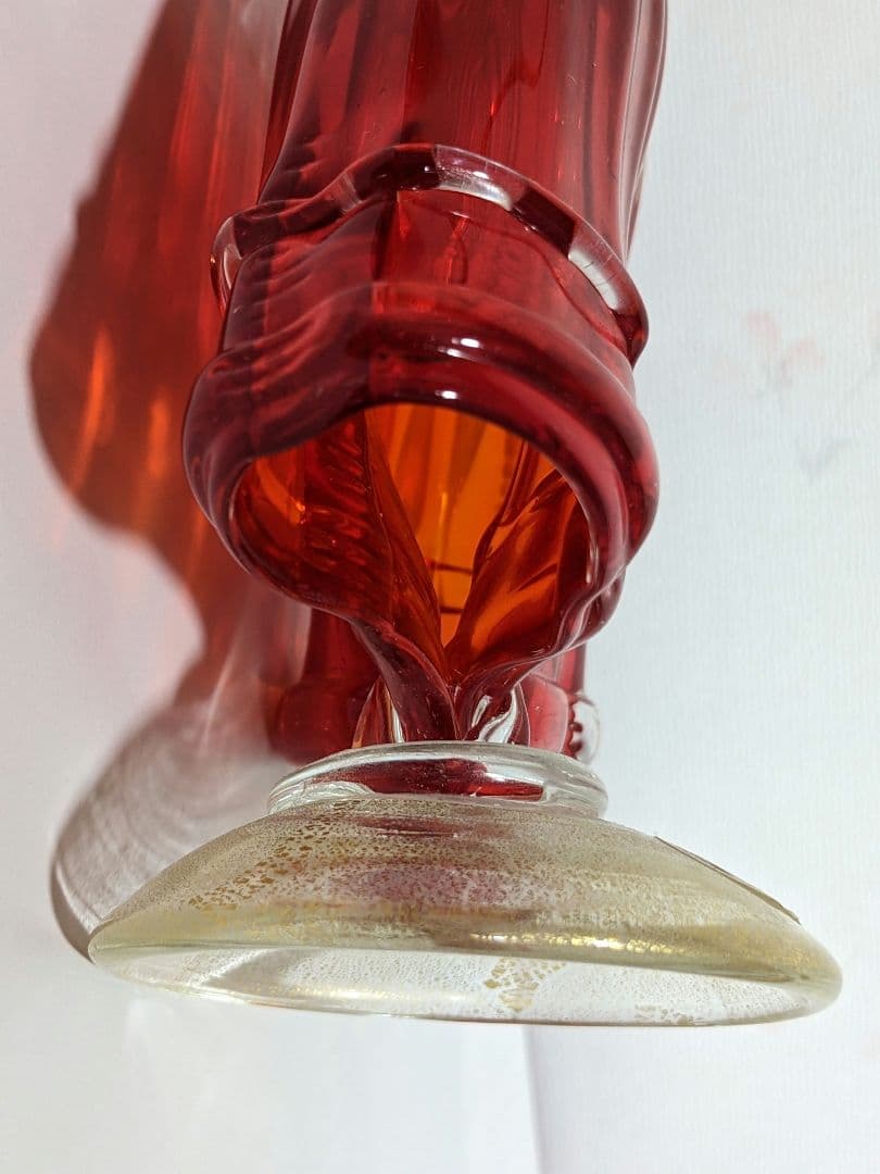 ♦️ムラーノ島 ムラーノグラス 婦人像人形 イタリア製 ベネチア 美術品骨董品