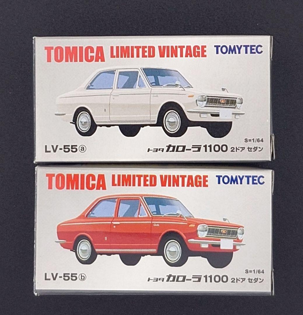 【新品】TOMICA LIMITED VINTAGE トヨタカローラ1100