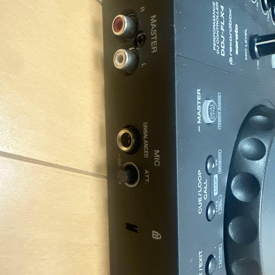 DJコントローラー ヘッドフォン付きflx-4