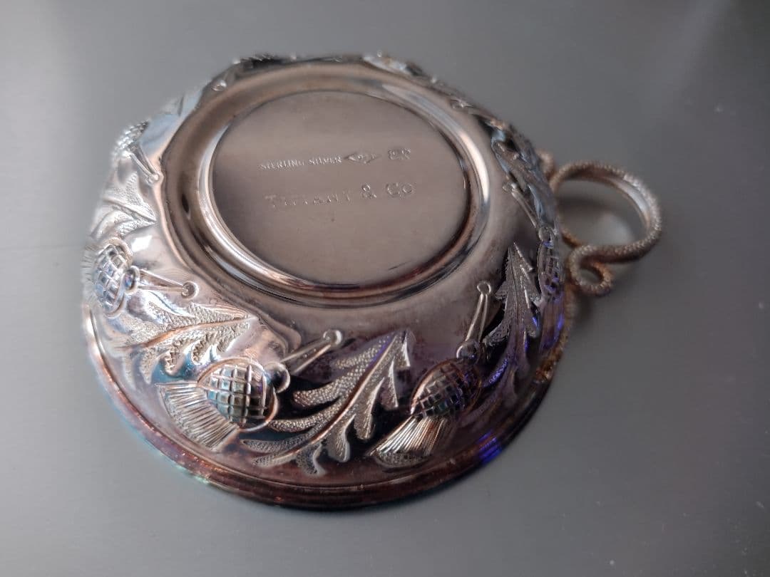 ティファニー タストヴァン ワインテイスティングカップ 希少 アンティーク