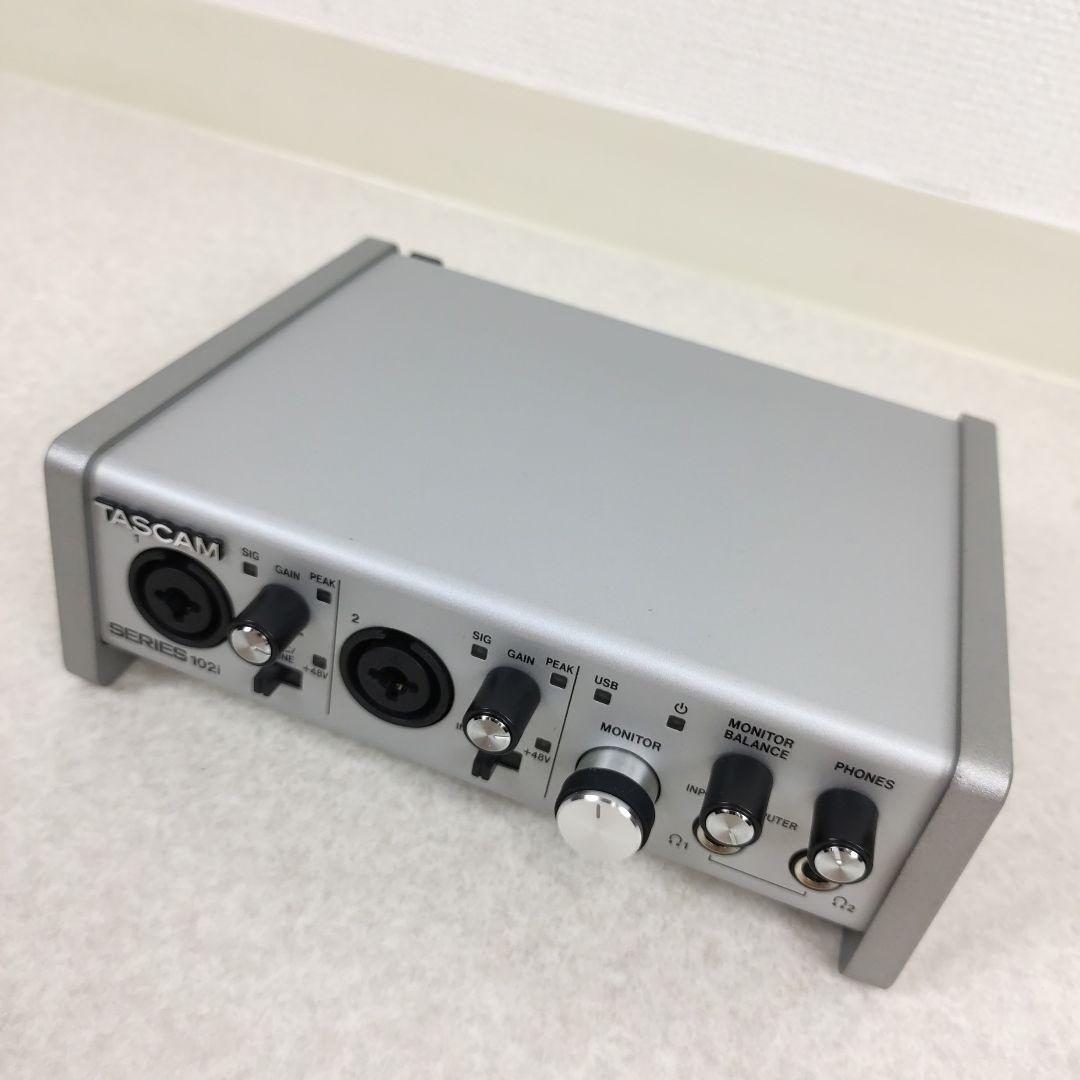 【美品】TASCAM SERIES 102i オーディオインターフェース DTM