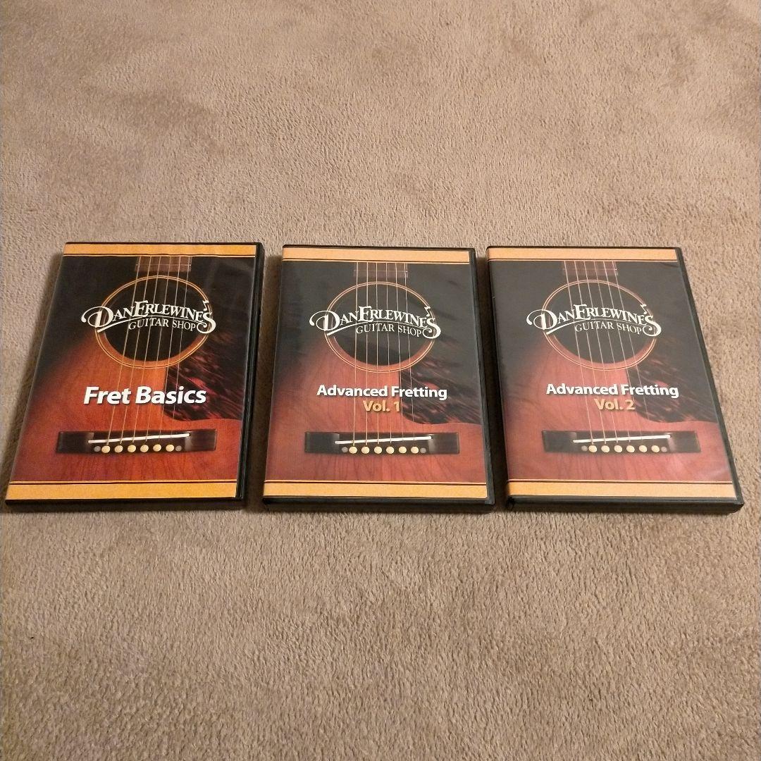 最終価格 stewmac フレットシリーズ教則DVD 三枚組 リペア