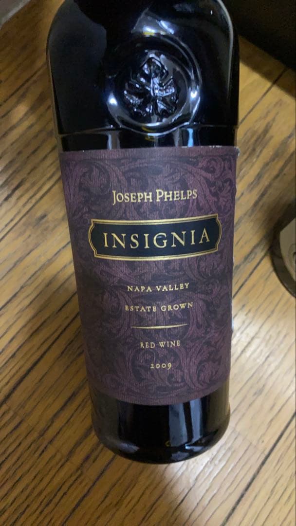 Joseph Phelps Insignia 2009 赤ワイン