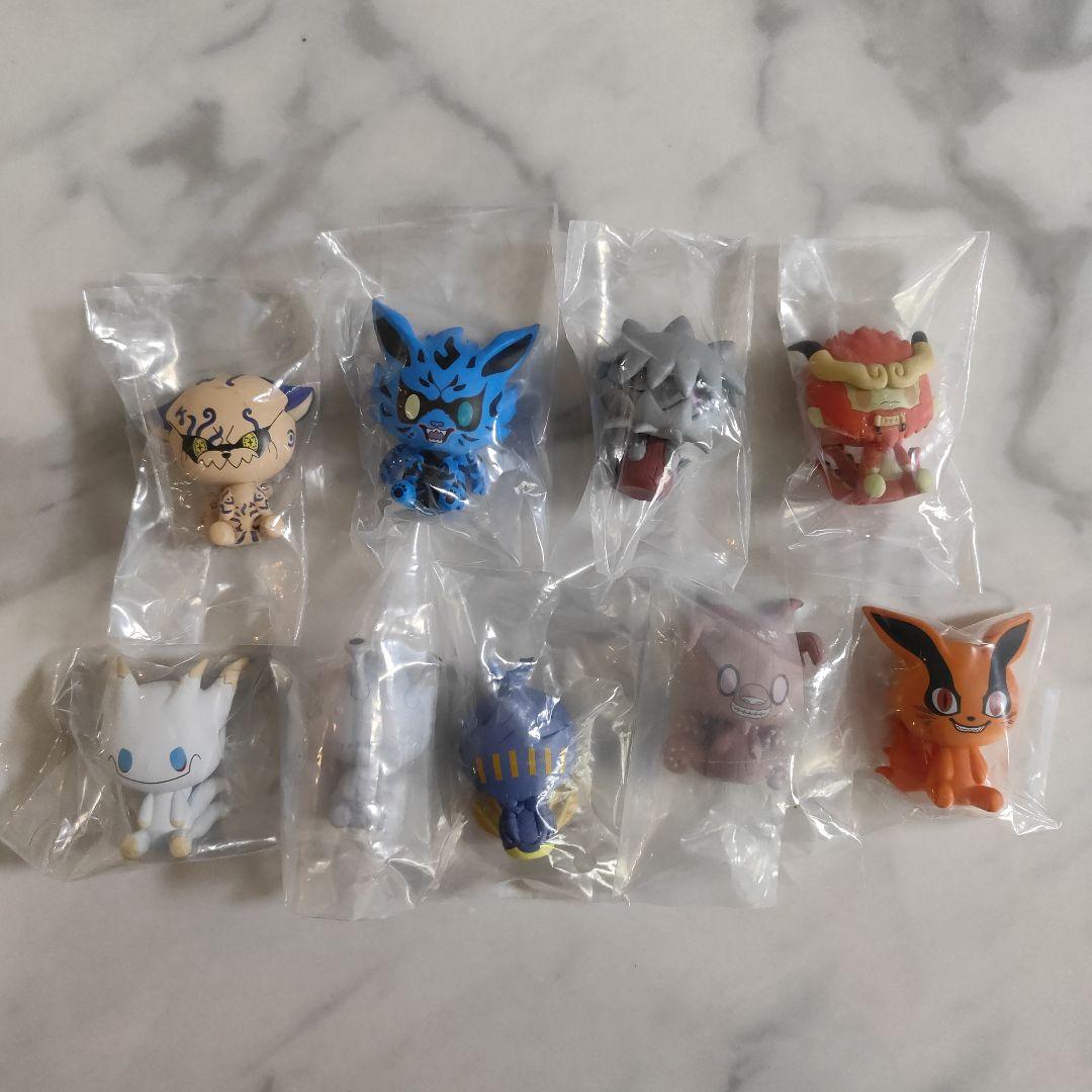 一番くじ NARUTO ナルト 繋がる思い E賞 尾獣 ちょこのっこ コンプ