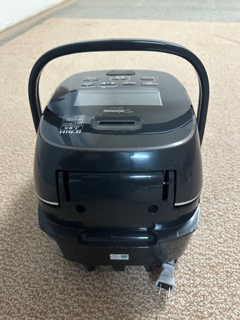 象印 NW-JX10 炊飯器 黒　2022年製