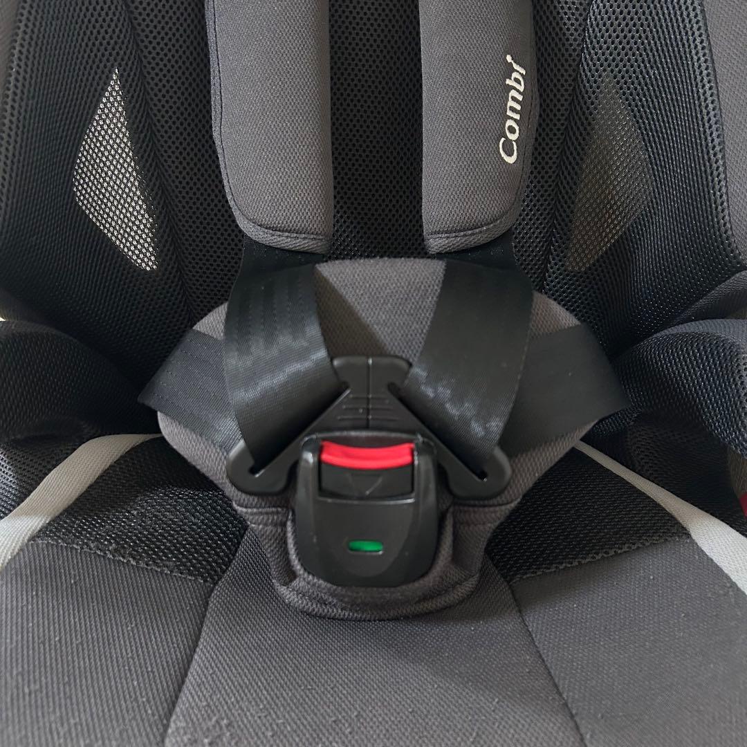 コンビ　ジョイトリップ エアスルーGH グレー ジュニアシート