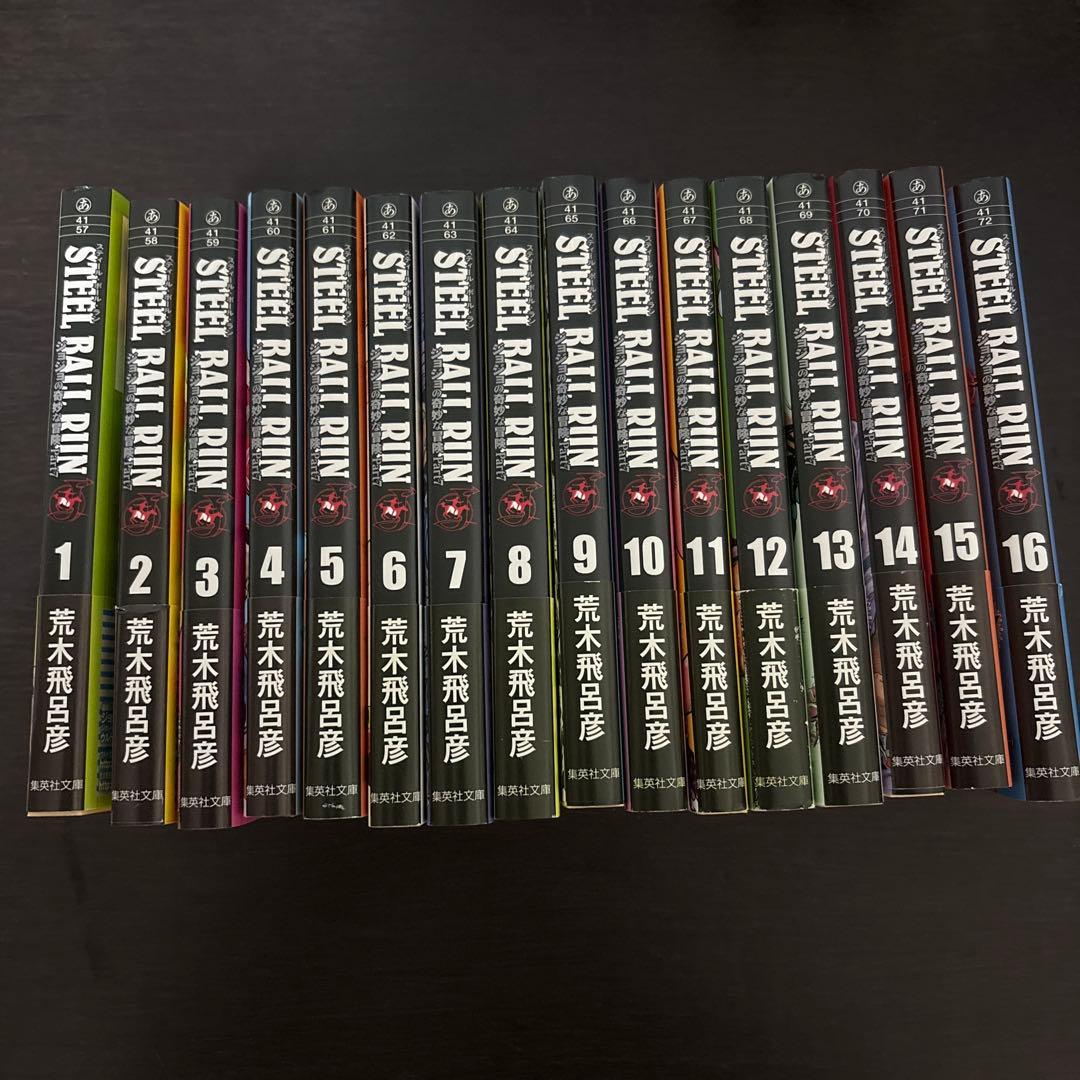 ジョジョの奇妙な冒険　7部　STEEL BALL RUN 全巻セット