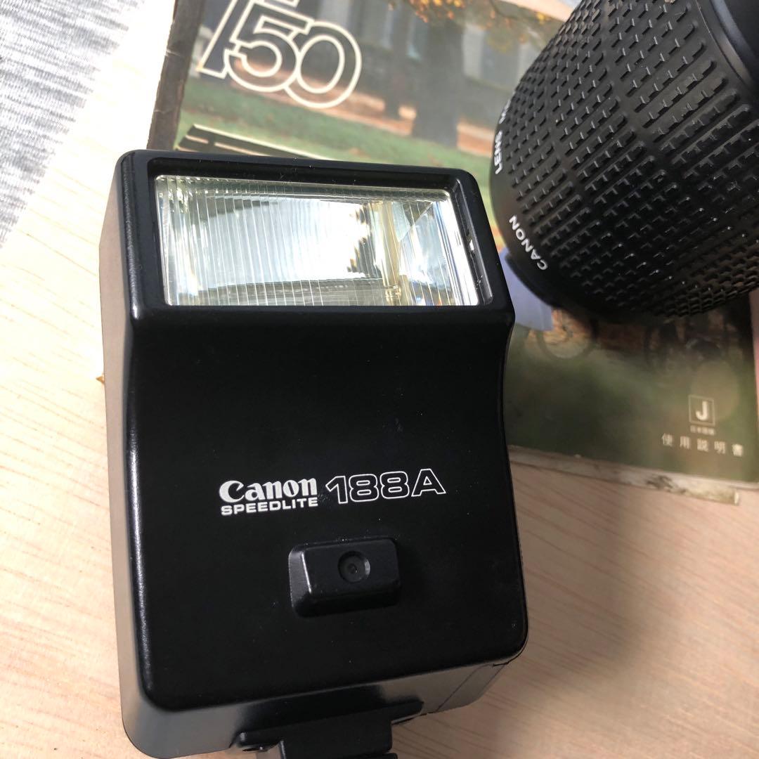 Canon T50 一眼レフカメラ レンズ2本 フラッシュ付き