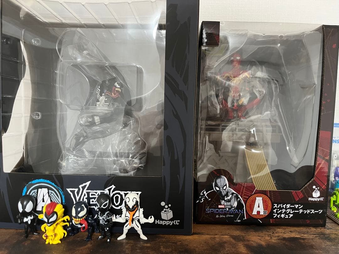 Venom & Spider-Man フィギュアセット