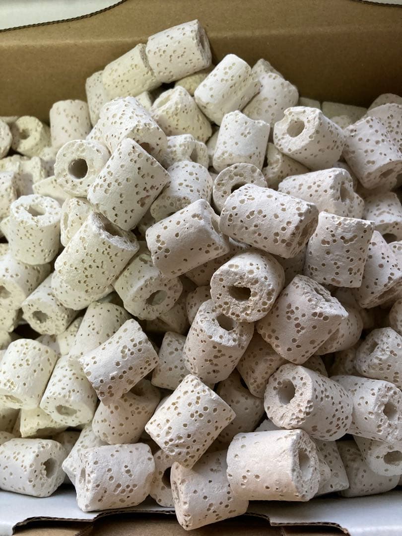 20Lろ材水質浄化抜群濾過フィルター自社製高品質セラミックリング送料込み即時発送