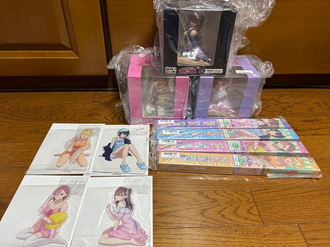 タイトーくじ　甘いお菓子の誘惑　A賞　B賞 ラスト　アクリルスタンド他セット