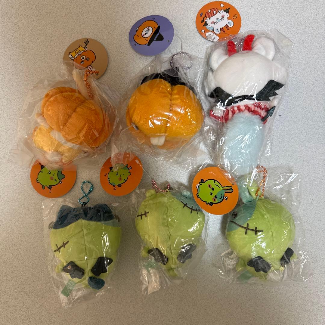ちいかわ　仮装たのしい〜！マスコット　ハロウィンコンプ　ゾンビ　未開封匿名発送