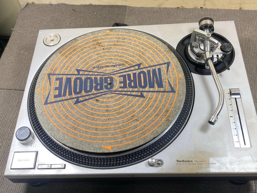 610 technics SL-1200mk2 ターンテーブル