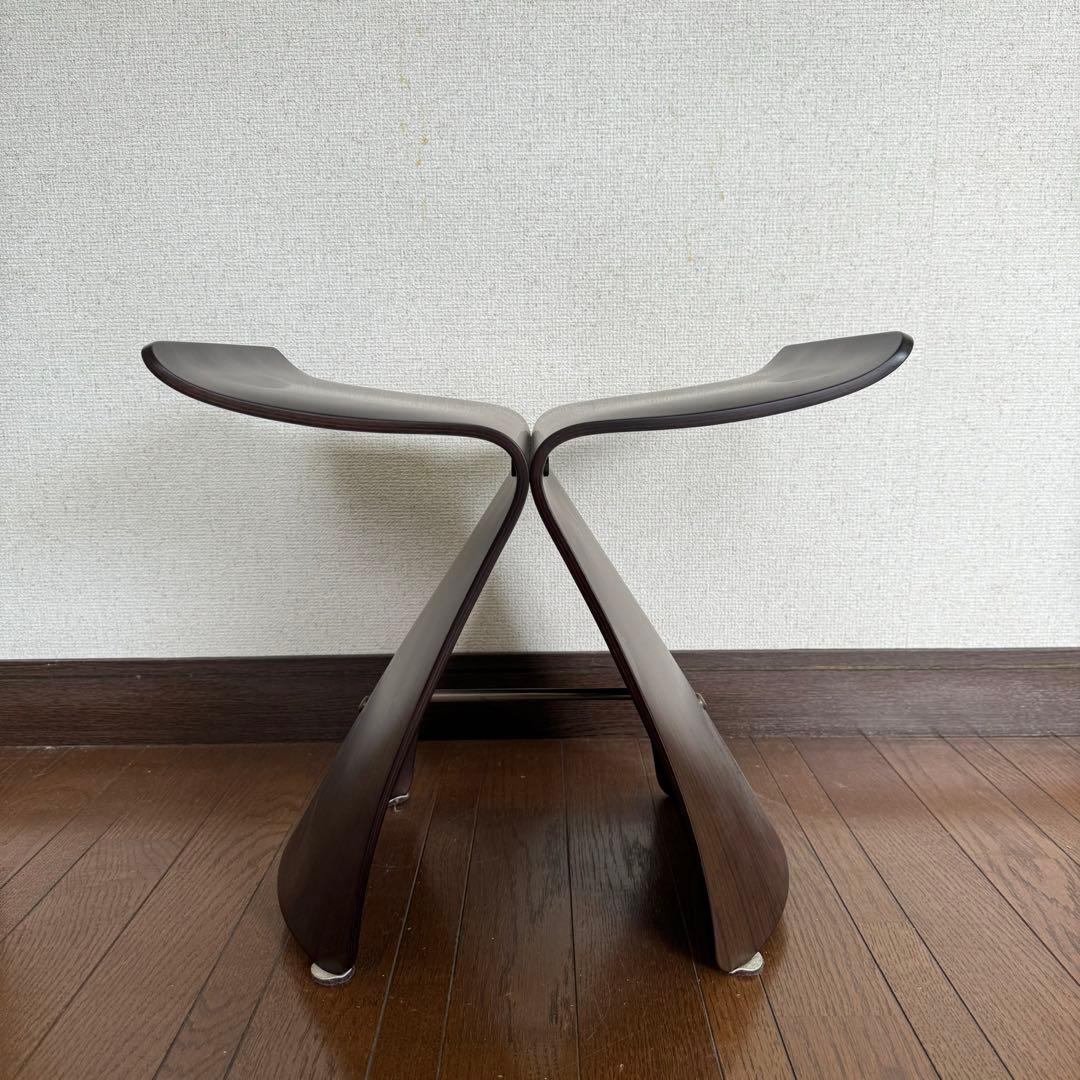 天童木工 バタフライスツール 椅子 民藝 柳宗理 ビンテージ チェア 古道具