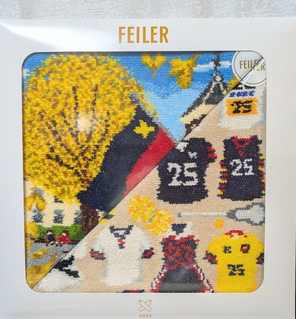 FEILER タオルハンカチ 2025年製 慶應大学連合三田会