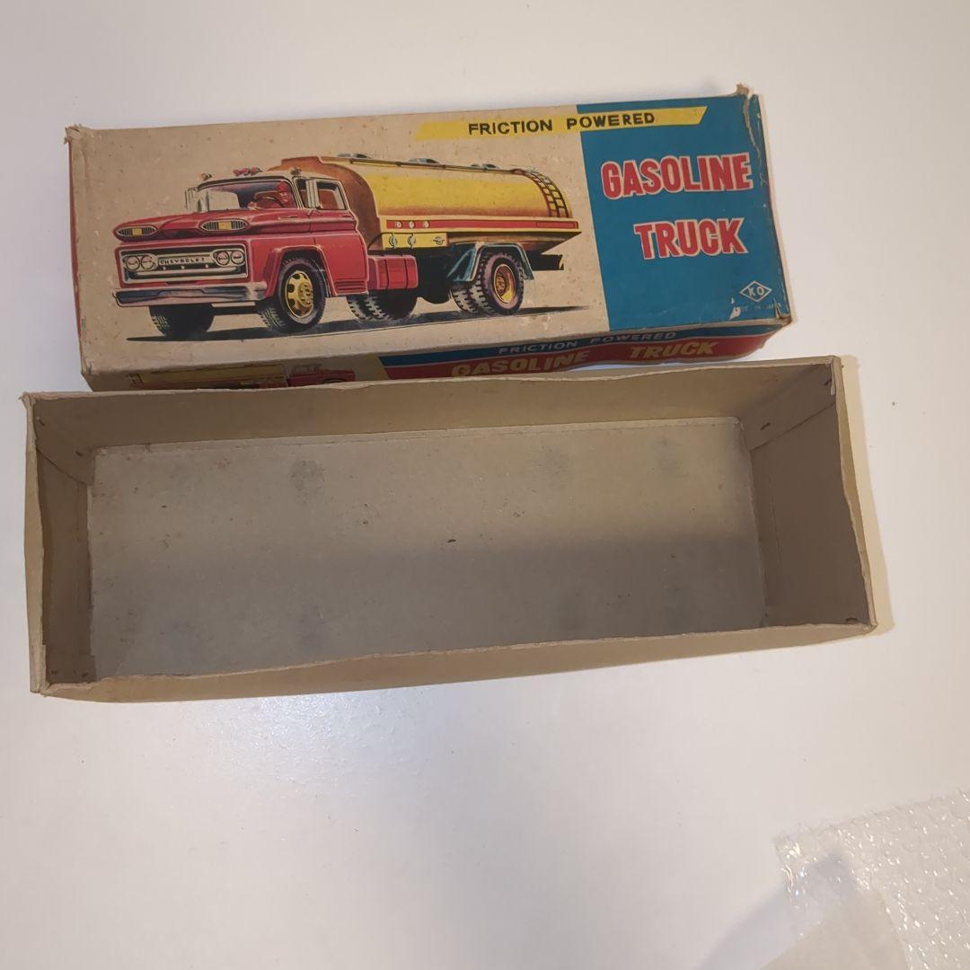 s*9様 SHELL ガソリン トラック フリクション式　ブリキ