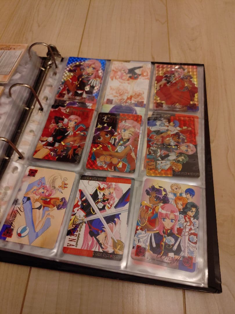 少女革命ウテナ　トレカ　3種コンプ＋セガ3枚＋非売品
