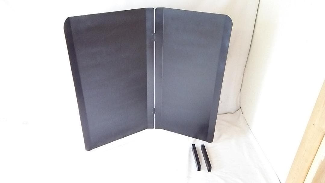 薪ストーブ　遮熱板　火災予防　折り畳み式　ヒートシールド