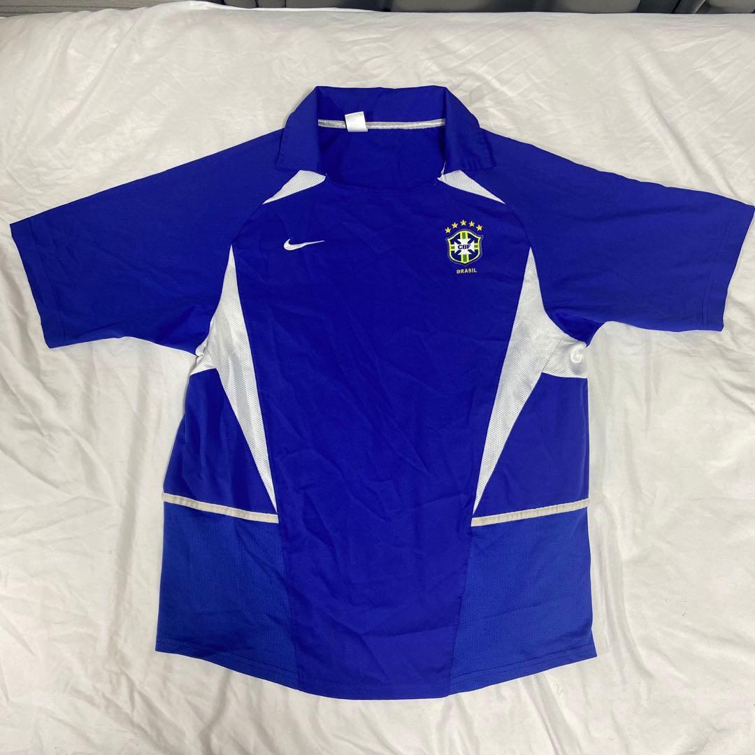 【激レア】ブラジル代表 2002 アウェイ ユニフォーム ナイキ 日韓W杯