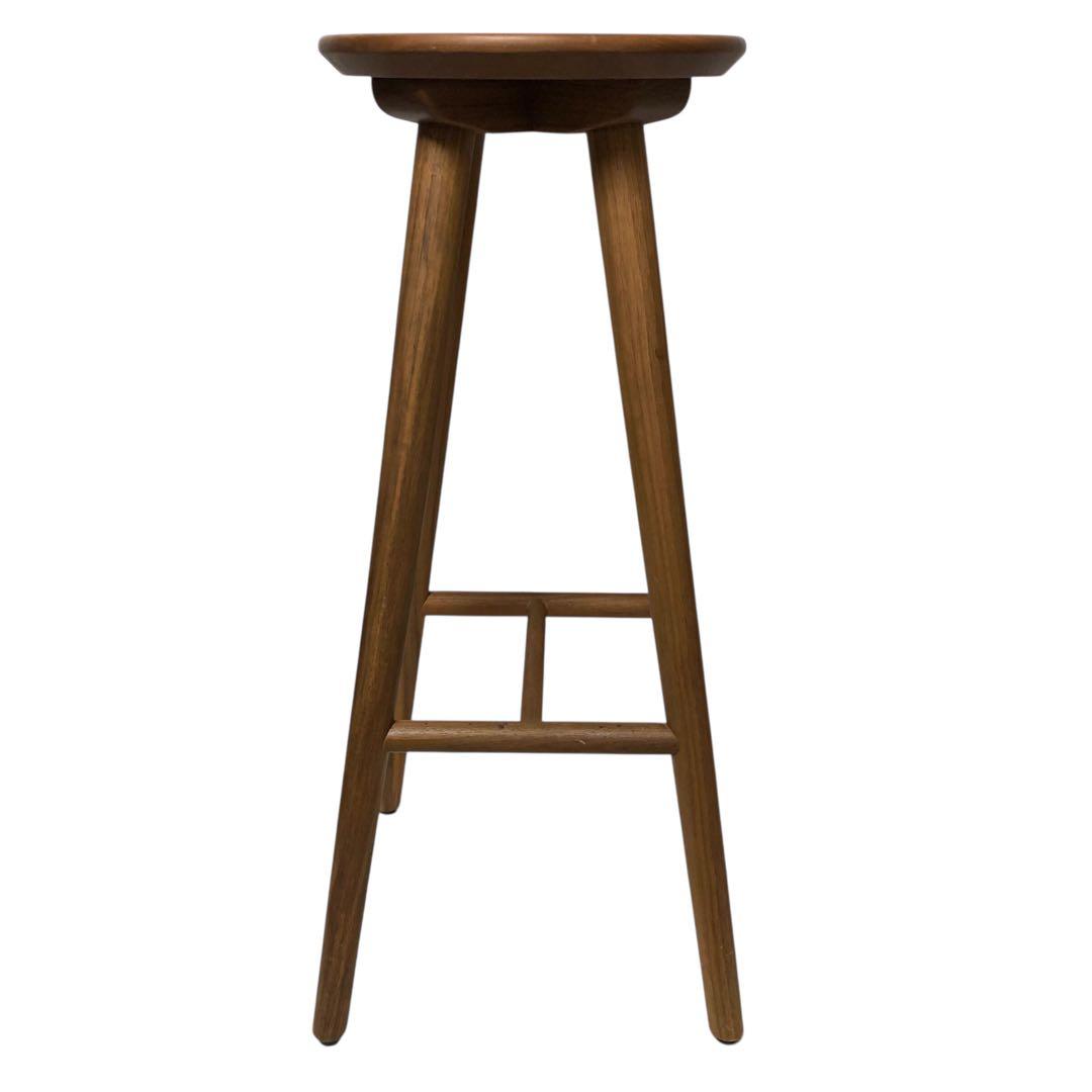 【日本製】カウンターチェア TIME&STYLE 国産 木製 椅子 スツール