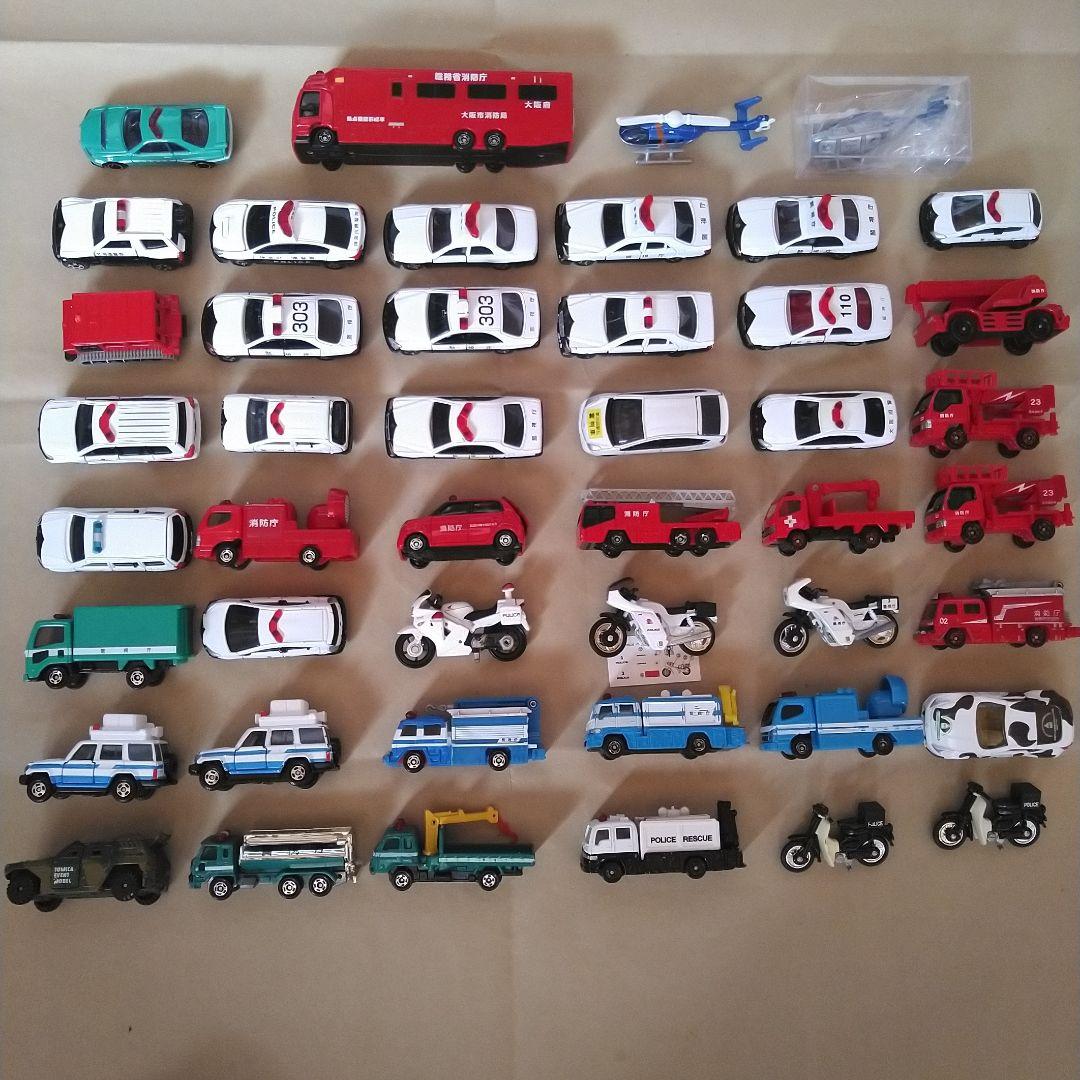 警察 消防 救急 緊急車両 372台 トミカ ジャンク品 絶版 廃盤 限定 レア