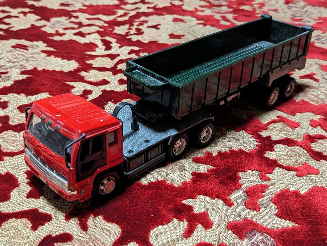 ダイヤペット　三菱ふそう　トレーラーダンプ　トラック野郎　デコトラ