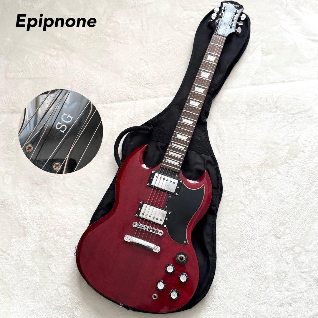 良品 エピフォン SG スタンダード エレキギター CHERRY