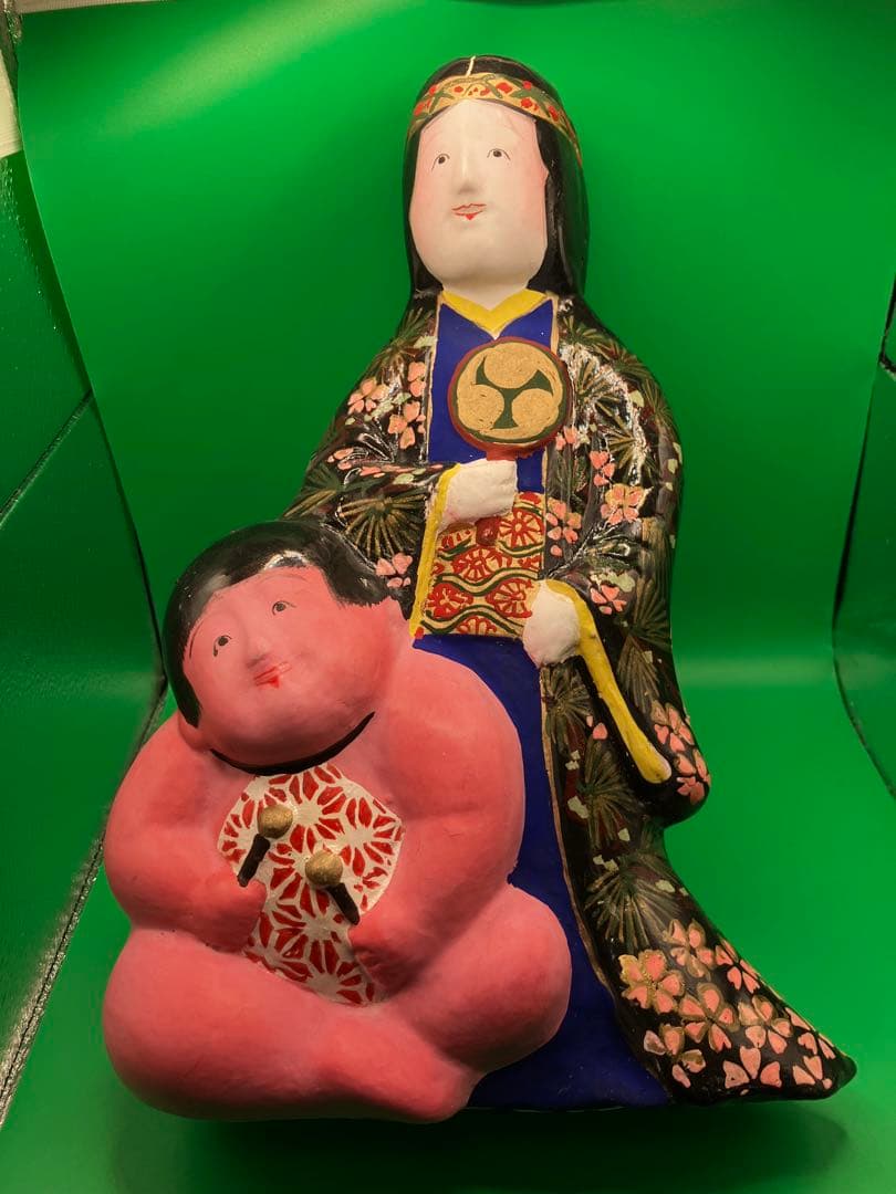 ❣️中野土びな❣️見れば見るほど味わいを感じる素朴でホッコリな土人形‼️ 大きなサイズ