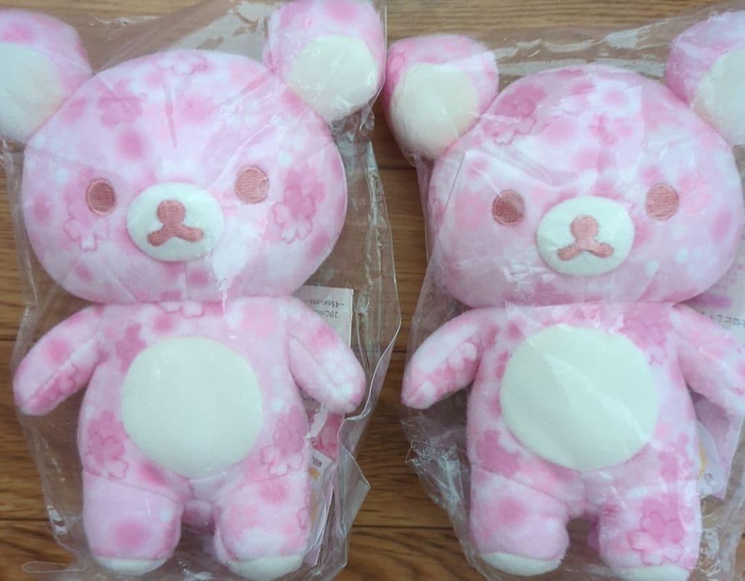 リラックマ 20colors ぬいぐるみ Spring あの日のさくら2体