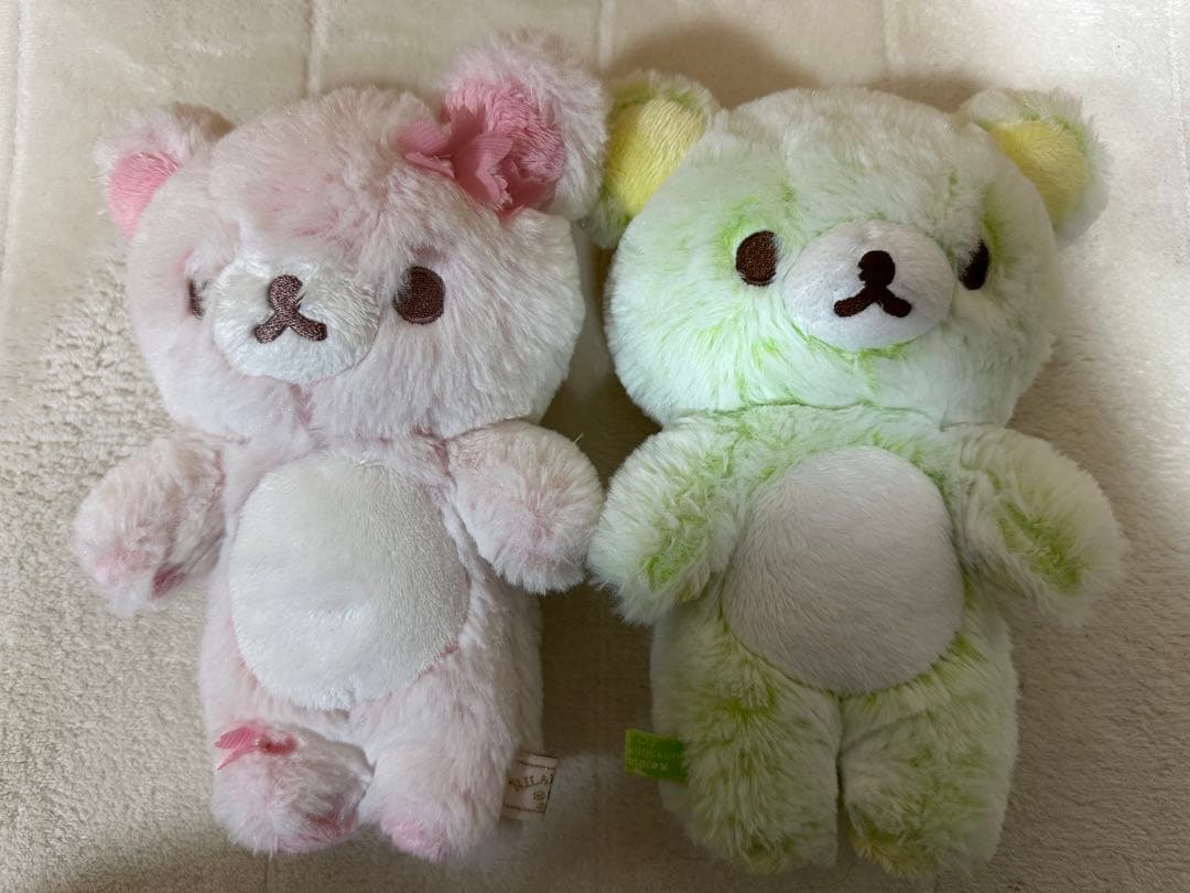 リラックマ シャーベットぬいぐるみ(S) 2体セット限定品