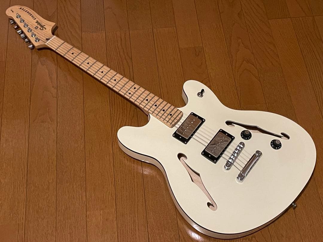 【ほぼ新品】Squier Starcaster＋ダンカンP90 最高です