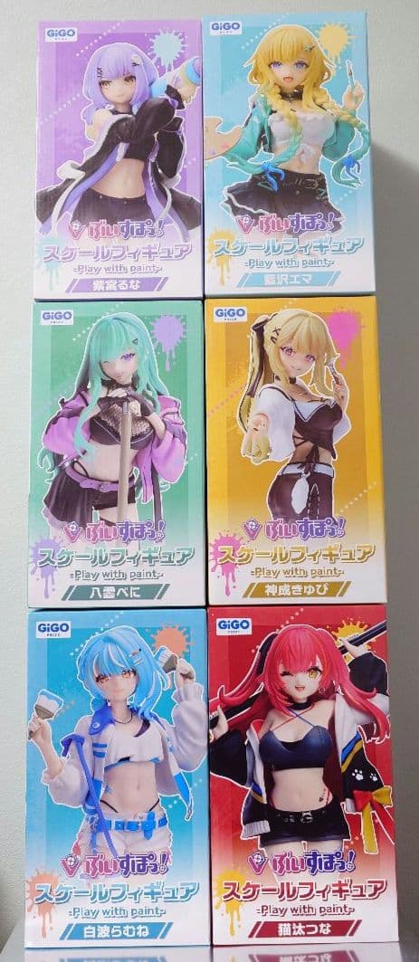 ぶいすぽっ フィギュア 白波らむね 猫汰つな 八雲べに 神成きゅぴ 紫宮るな 他