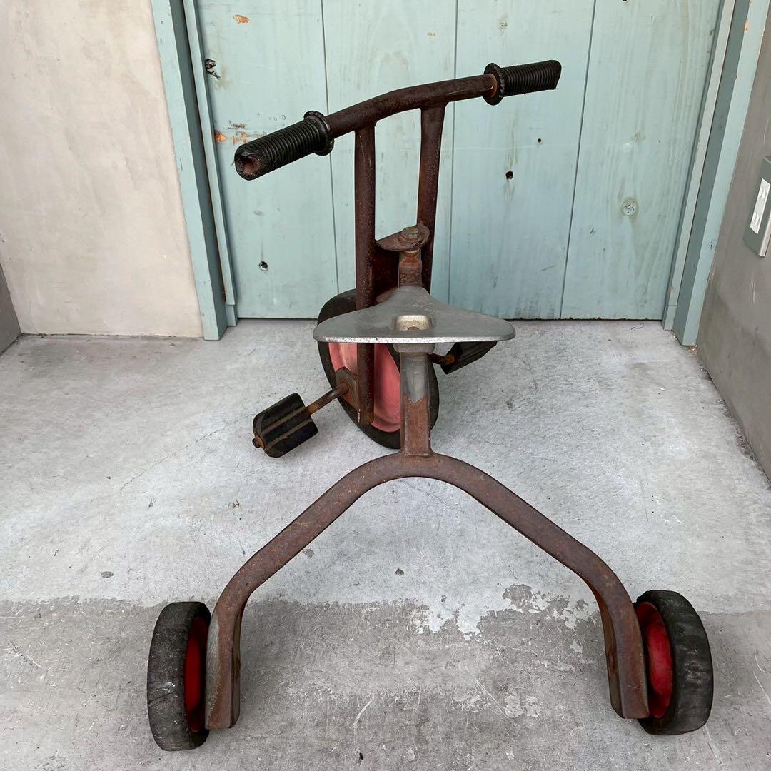 【USA vintage】50-60s キッズ　三輪車　アメリカ　レトロ