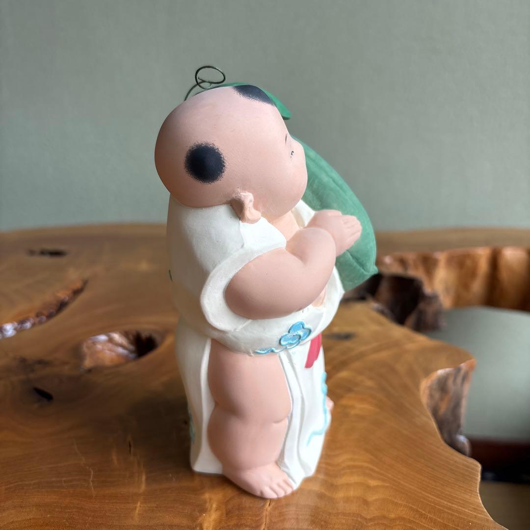 博多人形 白水英章 「へちま童子」 わらべの歳時記12ヶ月コレクション 創作人形