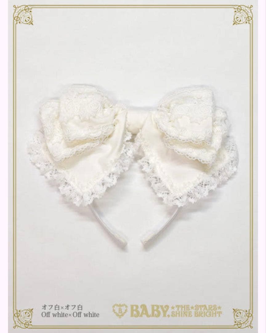 BABY キャメロンカチューシャ ホワイト
