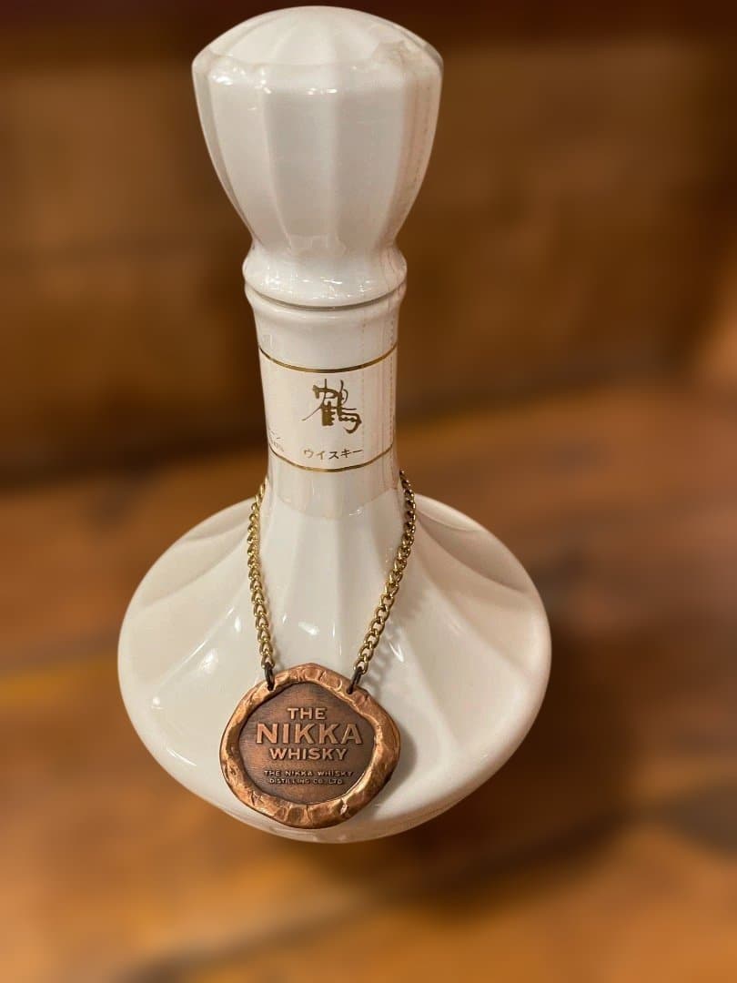 NIKKA ニッカ WHISKY TSURU 鶴 陶器ボトル