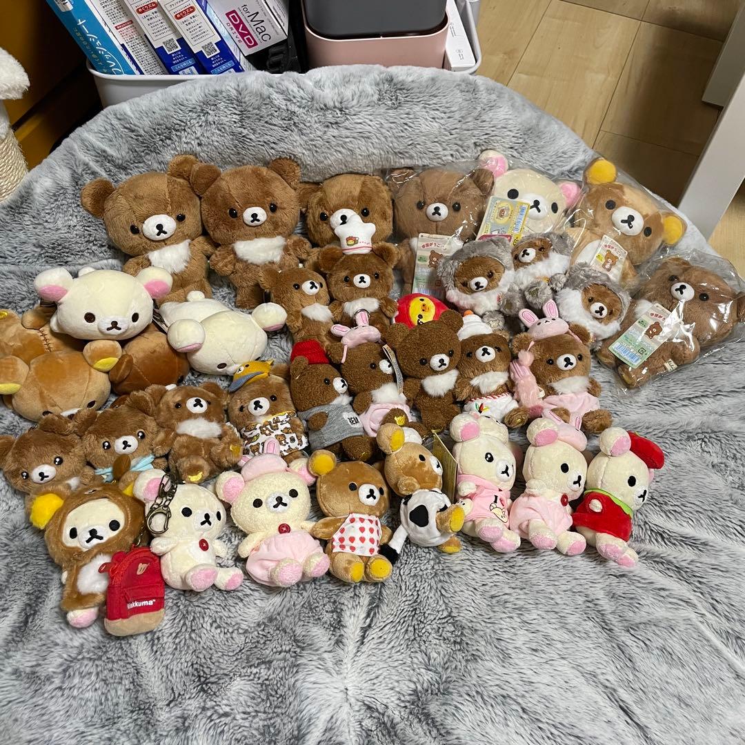 華*す様 【58体！詰め合わせ】リラックマ コリラックマ チャイロイコグ ぬいぐ
